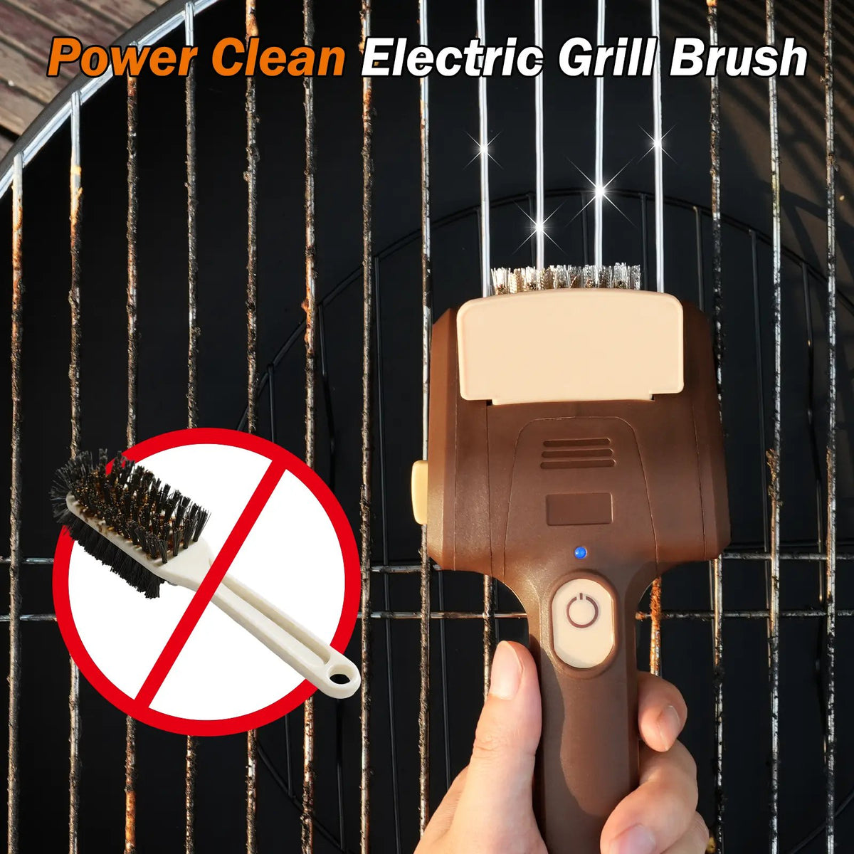 Electric BBQ Grill Brush