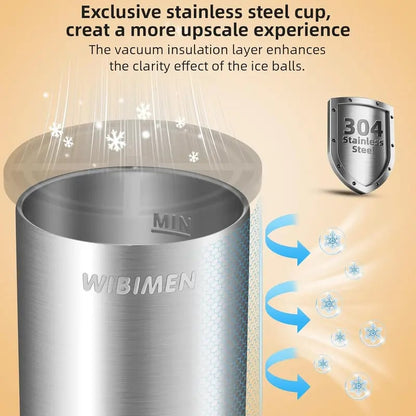 Clear Ice Cube Maker