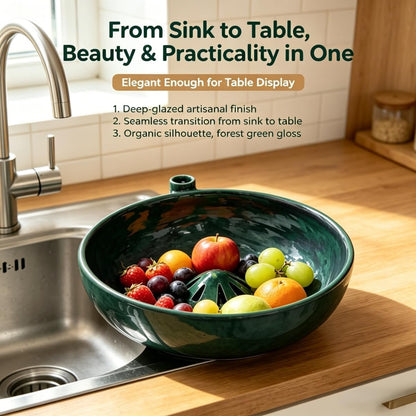 Self Spinning Berry Washing Bowl